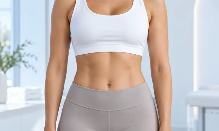 Woman representing body contouring and plastic surgery services